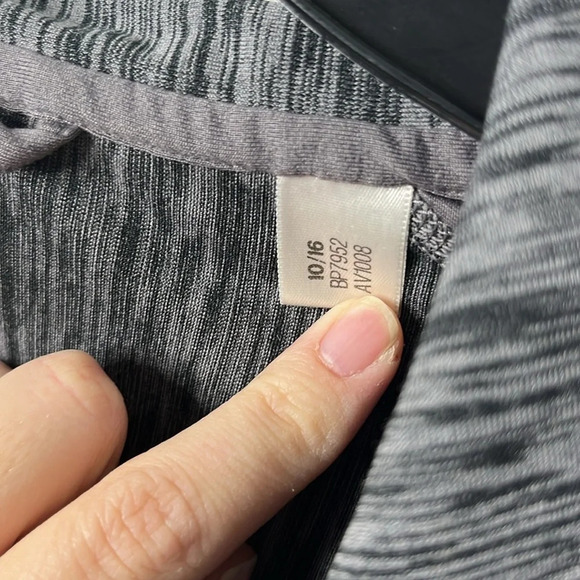 Adidas Baseline Quarter Zip Gray Athletic Pullover - Picture 4 of 11